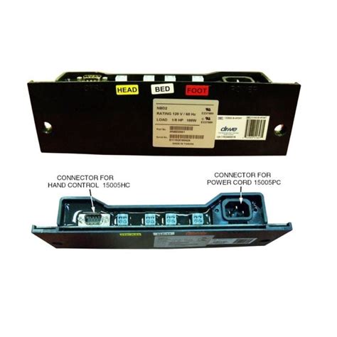 bariactric bed junction box caled drive|Drive Medical Bed Junction Box For 15302/15303 Bariatric Bed.